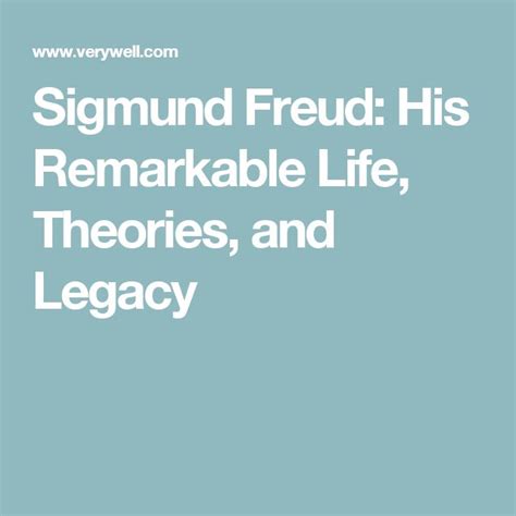 Sigmund Freuds Remarkable Life And Legacy In Psychology Sigmund