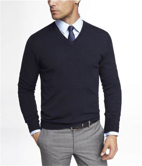 8 Extraordinary Ways To Wear A V Neck Sweater Mens Winter Fashion