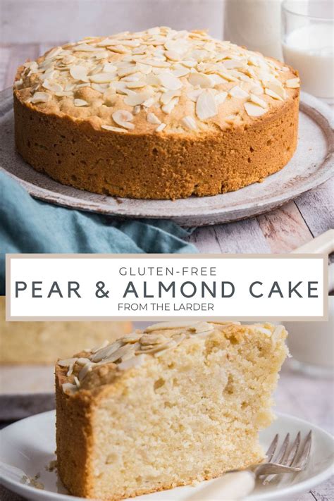 Gluten-Free Pear and Almond Cake - From The Larder