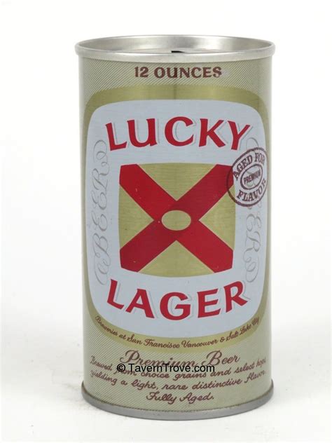 Item 147 1969 Lucky Lager Beer Tab Top Can T89 22