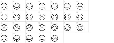 Smileyface Font 3 Uppercase