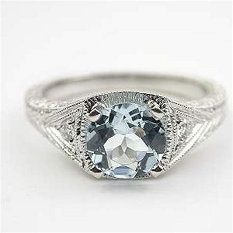 Average customer rating 4.9 out of 5 stars. 8 Aquamarine Engagement Rings That Give Diamond Rings a ...