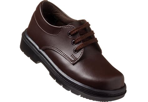Brown School Shoe Size 6-8 - The Little Slipper Company