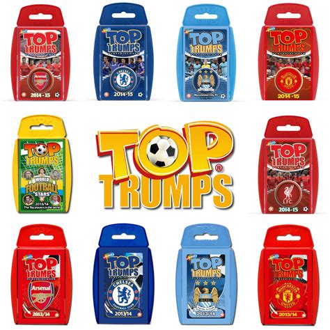 Our games are made more exciting with brands such as harry potter, friends, star wars and marvel to name just a few! Brand New Top Trumps Card Game - Choose your favourite football packs | eBay