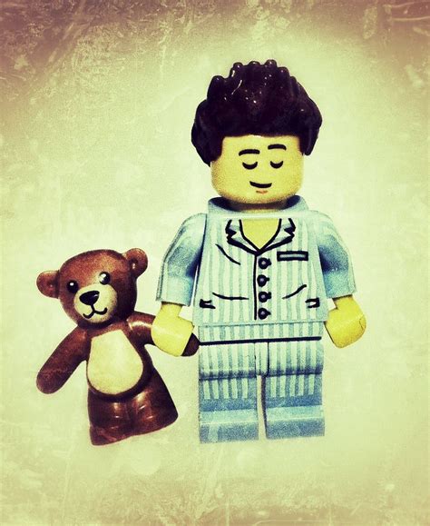 Sleepy Head By Felttipfelon Flickr Lego Cute Minifigure Felon