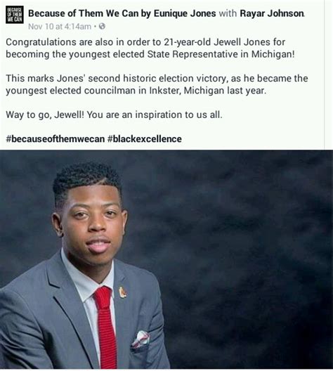 8 when he became the youngest member elected to the. Jewell Jones: 21-Year-Old Boy Becomes The Youngest State Representative In Michigan