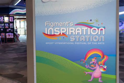 Taking A Look At Figments Inspiration Station In The Odyssey At Epcot