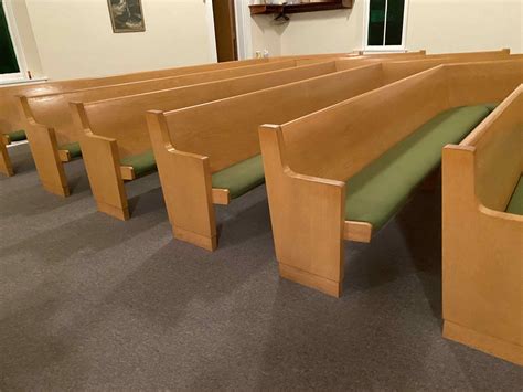 Used Pews for Sale by a church. Free Listings | Summit Seating For