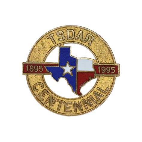 Texas Centennial Pin Dar Shopping