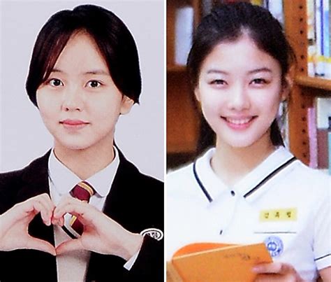 모두 김유정이 어린 시절을 연기한 여배우들이다. 김소현 김유정, 꽃소녀들의 중학교 졸업앨범 사진 - Chosunbiz ...
