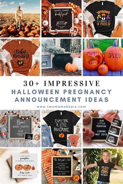30 Impressive Halloween Pregnancy Announcement Ideas Two Mama Bears