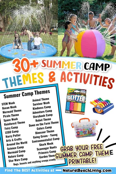 30 Summer Camp Themes The Best Summer Themes For Kids Natural