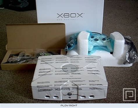 Xbox 2nd Anniversary Pure White Limited Edition Playright Rare