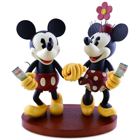 Pie Eyed Minnie And Mickey Mouse Figure Shopdisney Mickey Mouse