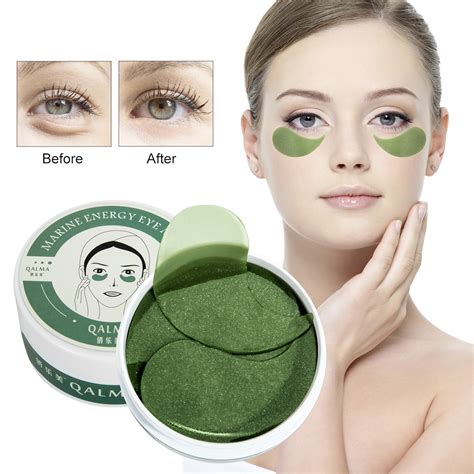 Sayfut 60pcs Under Eye Patches Eye Mask Seaweed Extract Dark Circles