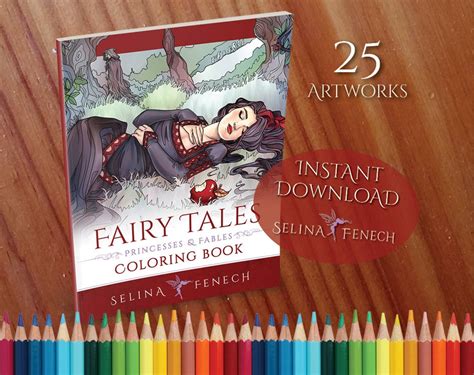 Fairy Tales Princesses And Fables Coloring Collection Coloring Page