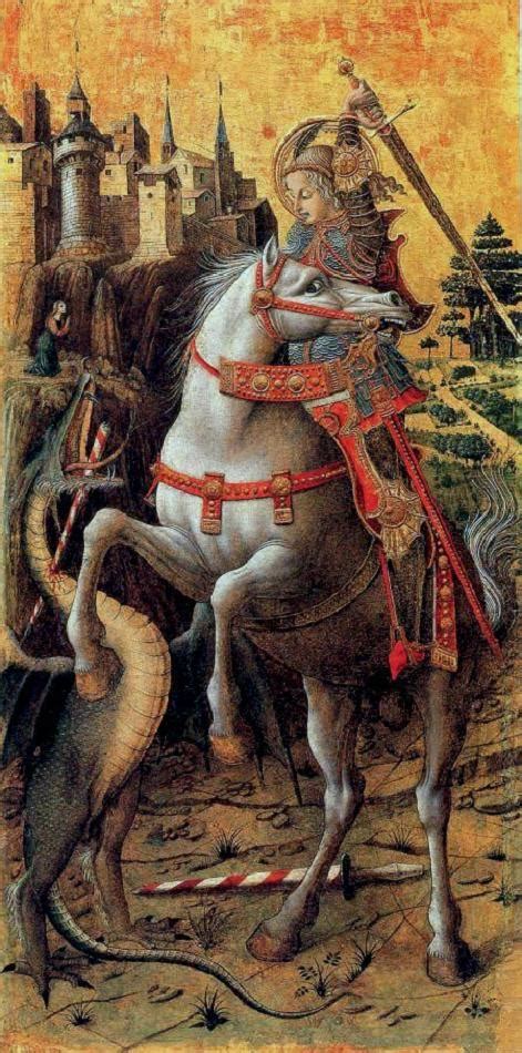 A dramatic adaptation of st. File:Carlo Crivelli - Saint George Slaying the Dragon ...