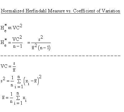 It is often expressed as a percentage, and is defined as the ratio of the standard deviation to the mean (or its absolute value, ). Descriptive Statistics - Concentration - Normalized ...