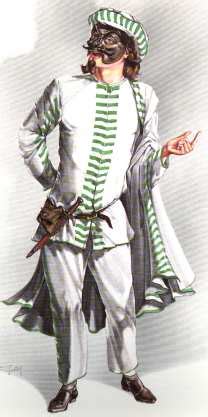 Una è quella per eccellenza di cui già abbiamo parlato, arlecchino. Brighella