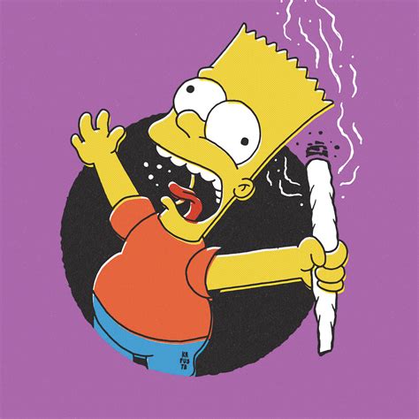 Simpsons Dope Serie On Behance