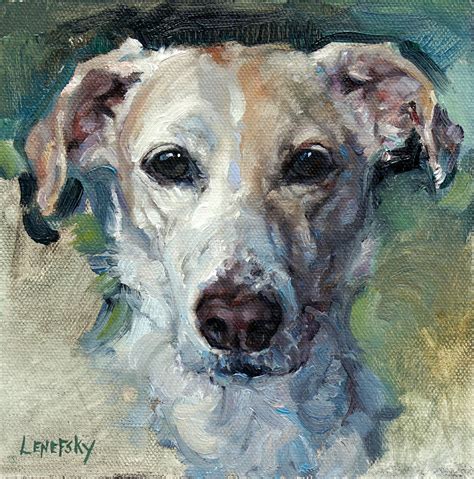 Custom pet hand draw watercolor portrait square pillow. Custom Petrait dog art oil painting on canvas. Alla Prima ...