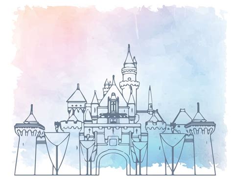 Gill is a moorish idol, and a major character in disney/pixar's 2003 animated film, finding nemo. Disneyland Castle Sleeping beauty castle watercolor poster ...