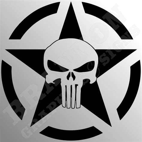 Punisher Skull Military Wallpaper