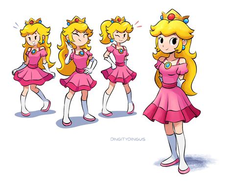 Princess Peach Mario Drawn By Vinny Dingitydingus Danbooru