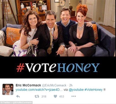 Will And Grace Stars Reunite To Film Get Out The Vote Mini Episode Daily Mail Online