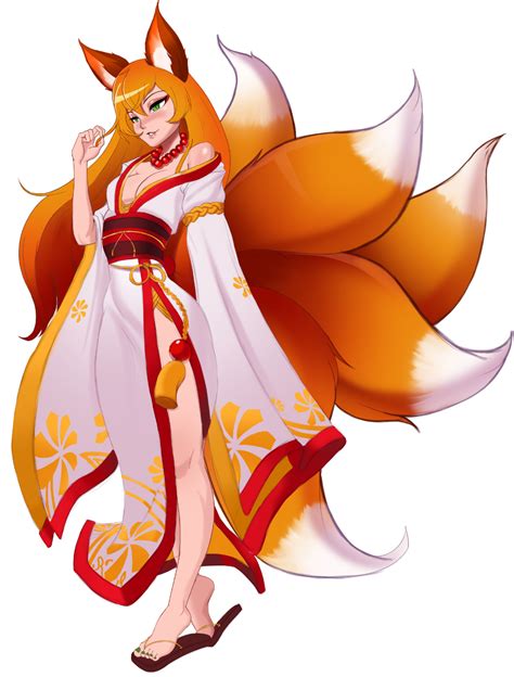 Kiyoko Foxgirl Kitsune Kitsune Pokemon Super Zelda Characters