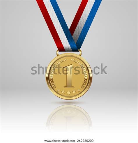 Medal Winner Vector Stock Vector Royalty Free 262260200