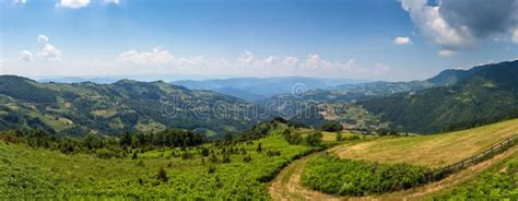 Mountains Panorama Landscape In Serbia Stock Image Image Of Natural