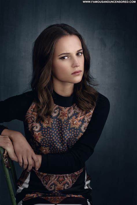 Alicia Vikander Celebrity Beautiful Sexy Posing Hot Babe Famous And