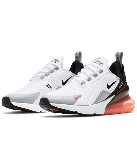 Nike Big Kids Air Max 270 Casual Sneakers From Finish Line In White