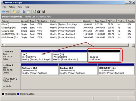 How To Add Unallocated Space To An Existing System Partition