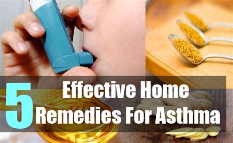 5 Effective Home Remedies For Asthma Natural Home Remedies And Supplements