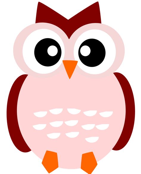 Onlinelabels Clip Art A Cute Owl