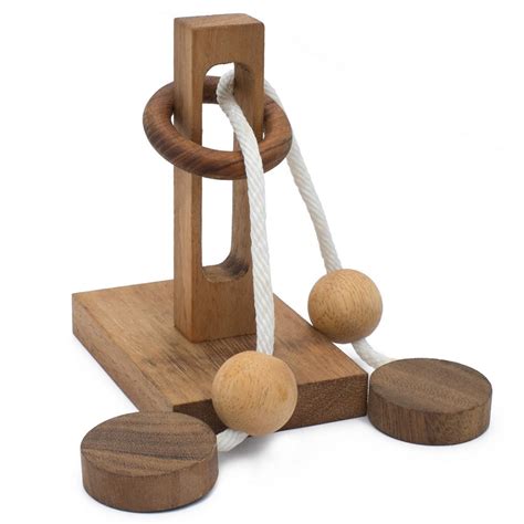 The devil cube puzzle wooden puzzle brain teaser will help your kids get improvement with smarter brain better on both iq and eq. Oliver String - Wooden Puzzle Brain Teaser
