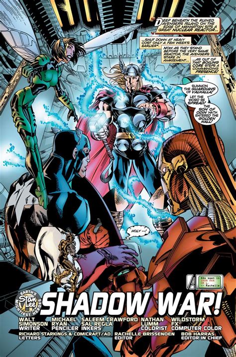 Avengers 1996 1997 10 Avengers Heroes Reborn Comics