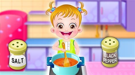 Jogos Da Baby Hazel Para Bebês E Crianças Hazel Kitchen Time Youtube