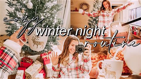 Cozy Winter Night Routine At Home Youtube