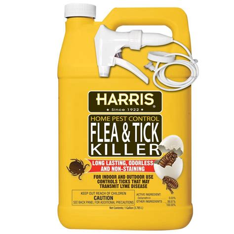 Flea And Tick Killer 1 Gallon Home Pest Control Odorless Nonstaining