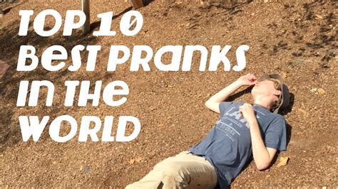 Top Ten Best Pranks In The World Parody Youtube