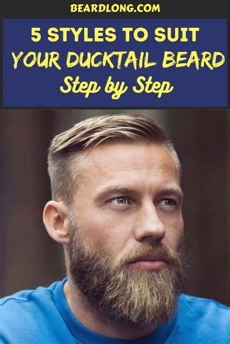 5 Styles To Suit Your Ducktail Beard Step By Step Artofit