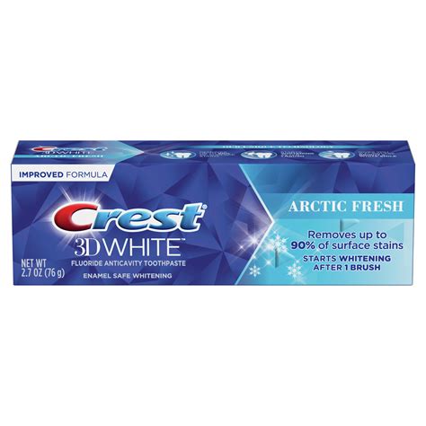 Crest 3d White Arctic Fresh Teeth Whitening Toothpaste 27 Oz