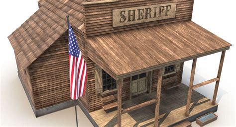 Sheriffs Office 3d Modell 49 Max Free3d