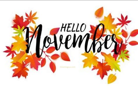 Hello November Images In 2021 Happy New Month Messages New Month