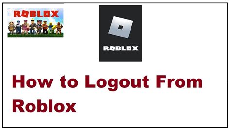 How To Logout From Roblox Mobile Youtube