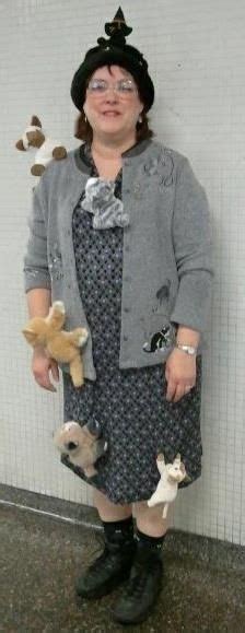 Need help with some makeup ideas for your crazy cat lady halloween costume? My version of the Crazy Cat Lady costume | Crazy cat lady ...