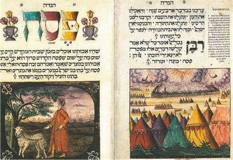 Inside The Copenhagen Haggadah Jewish Art Illustration Art Art